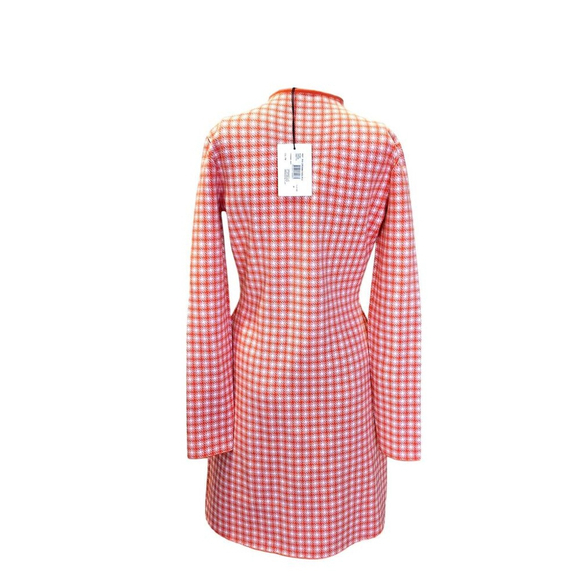 LANVIN Houndstooth Sheath Dress Size Medium NWT MSRP $2,030 - Picture 3 of 17